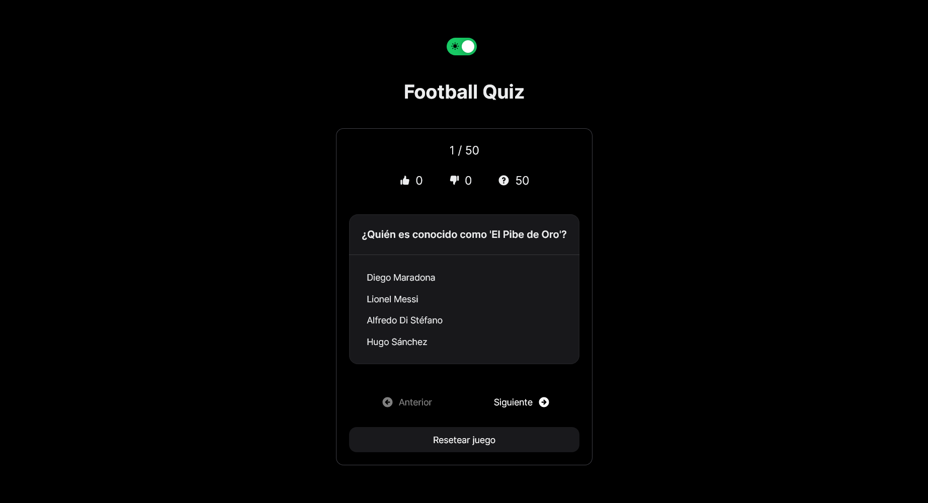 Football Quiz